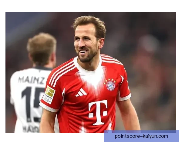 哈里·凯恩德甲迎来表现稳健，最快达到50球里程碑